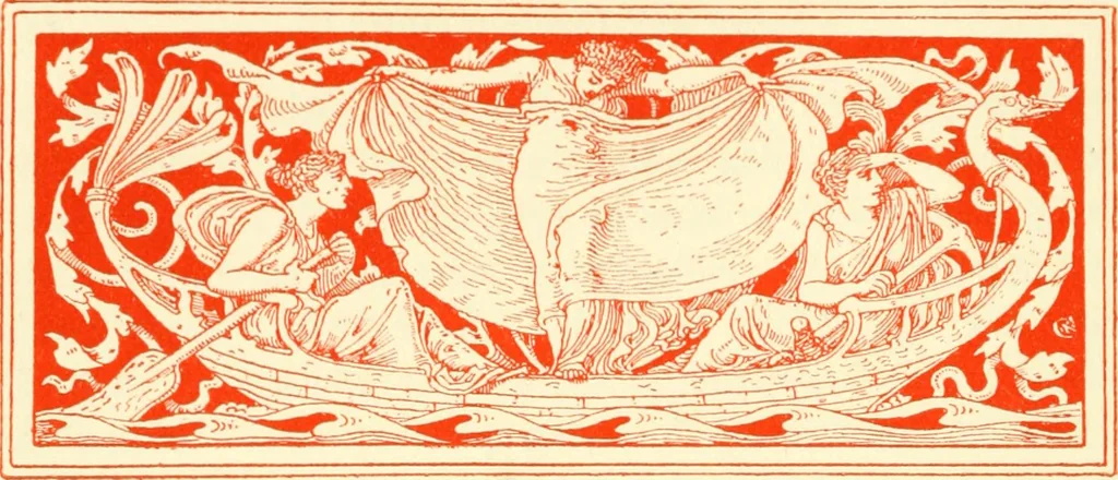 An illustration from The claims of decorative art, 1892, leaf 151