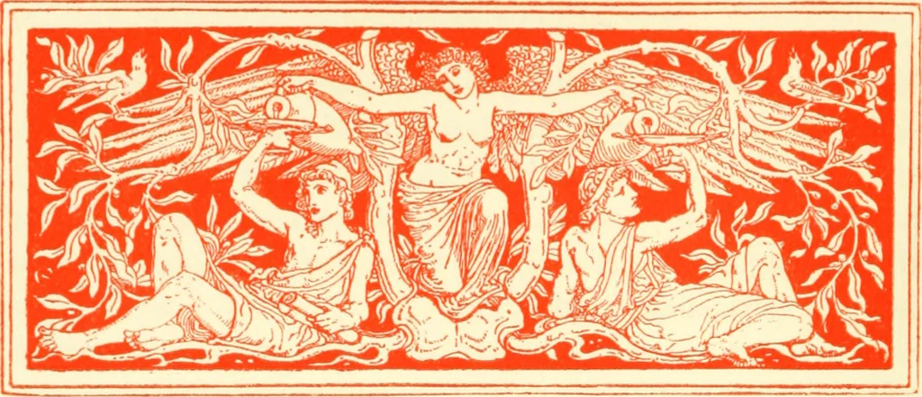 An illustration from The claims of decorative art, 1892, leaf 85