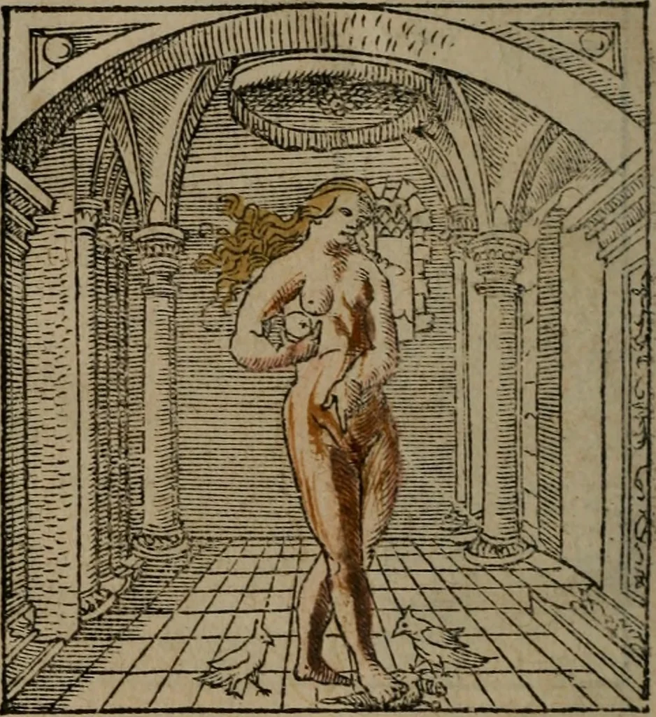An illustration from Clarissimi Viri D. Andreae Alciati Emblematum libellus : vigilanter recognitus, & ab ipso iam authore locupletatus, 1542, leaf 107