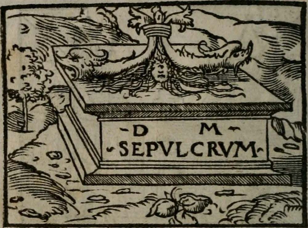 An illustration from Clarissimi Viri D. Andreae Alciati Emblematum libellus : vigilanter recognitus, & ab ipso iam authore locupletatus, 1542, leaf 119