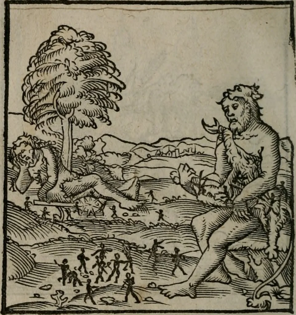 An illustration from Clarissimi Viri D. Andreae Alciati Emblematum libellus : vigilanter recognitus, & ab ipso iam authore locupletatus, 1542, leaf 25