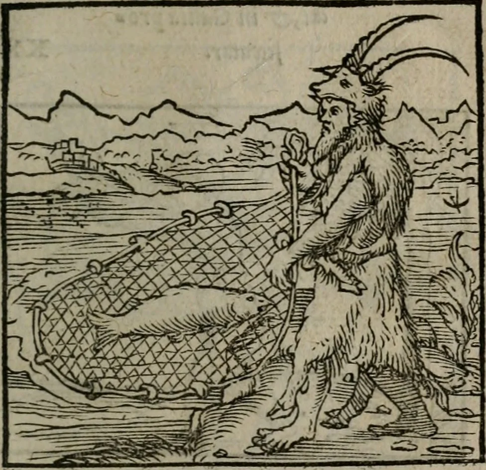 An illustration from Clarissimi Viri D. Andreae Alciati Emblematum libellus : vigilanter recognitus, & ab ipso iam authore locupletatus, 1542, leaf 34
