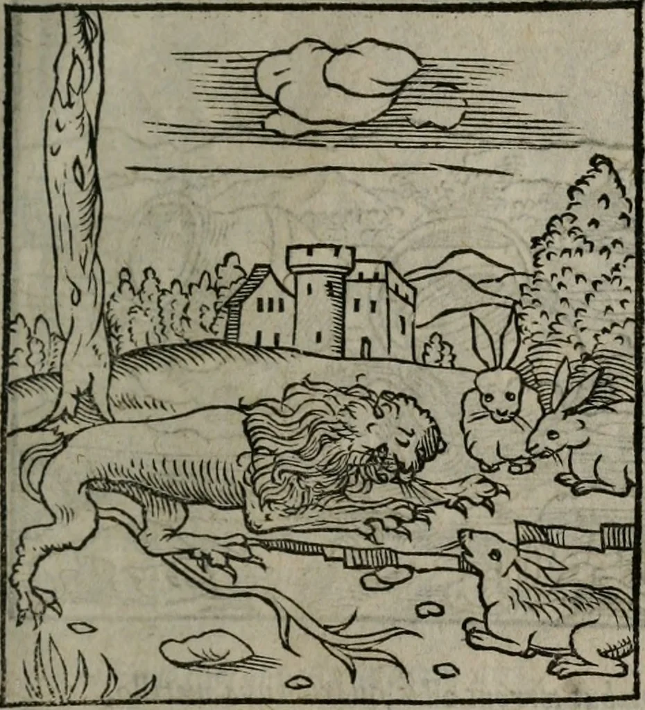 An illustration from Clarissimi Viri D. Andreae Alciati Emblematum libellus : vigilanter recognitus, & ab ipso iam authore locupletatus, 1542, leaf 62