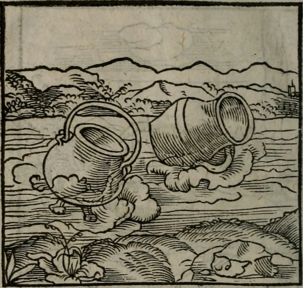 An illustration from Clarissimi Viri D. Andreae Alciati Emblematum libellus : vigilanter recognitus, & ab ipso iam authore locupletatus, 1542, leaf 63