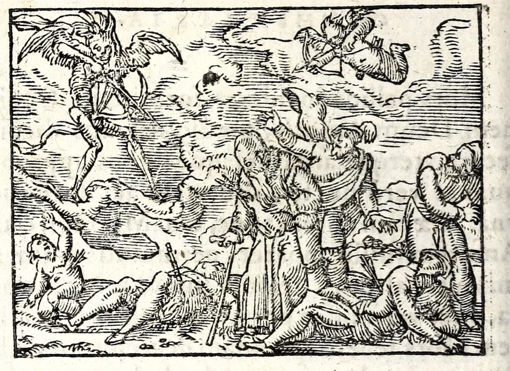 An illustration from Clarissimi viri D. And. Alciati Emblemat. lib. II, aucti & restituti, 1580, leaf 120