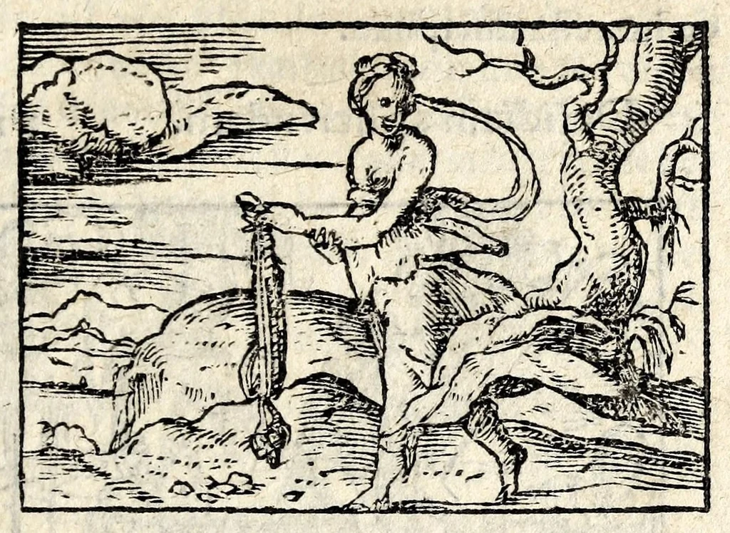 An illustration from Clarissimi viri D. And. Alciati Emblemat. lib. II, aucti & restituti, 1580, leaf 31