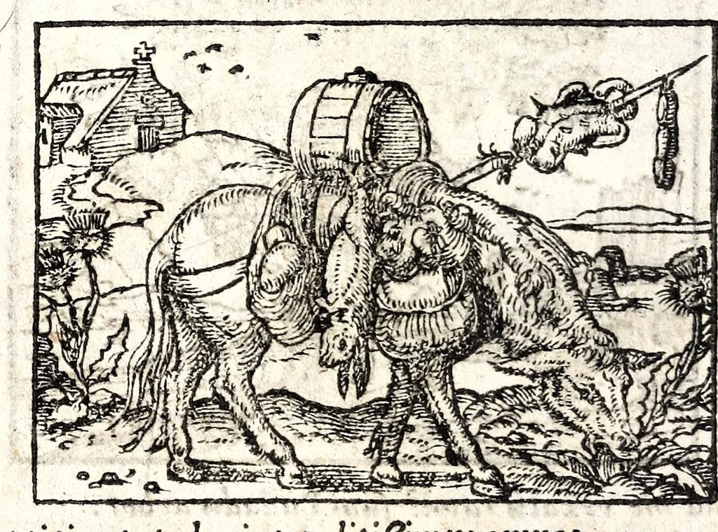 An illustration from Clarissimi viri D. And. Alciati Emblemat. lib. II, aucti & restituti, 1580, leaf 94