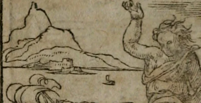 An illustration from Clariss. viri Dn. Andreae Alciati Emblematum libri duo : aucti & restituti, & perelegantibus figuris illustrati, cum succinctis commentariolis ..., 1639, leaf 147