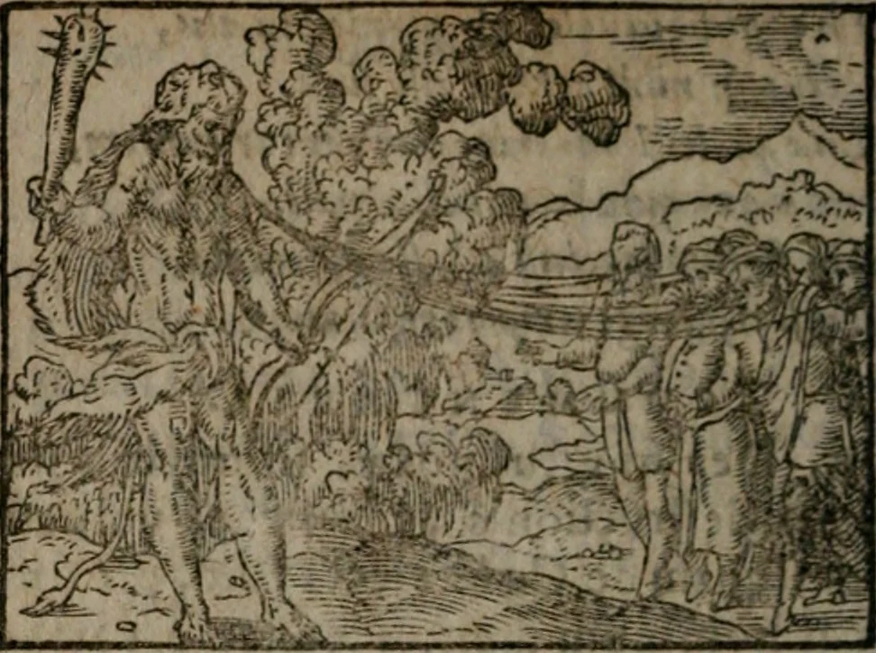 An illustration from Clariss. viri Dn. Andreae Alciati Emblematum libri duo : aucti & restituti, & perelegantibus figuris illustrati, cum succinctis commentariolis ..., 1639, leaf 155