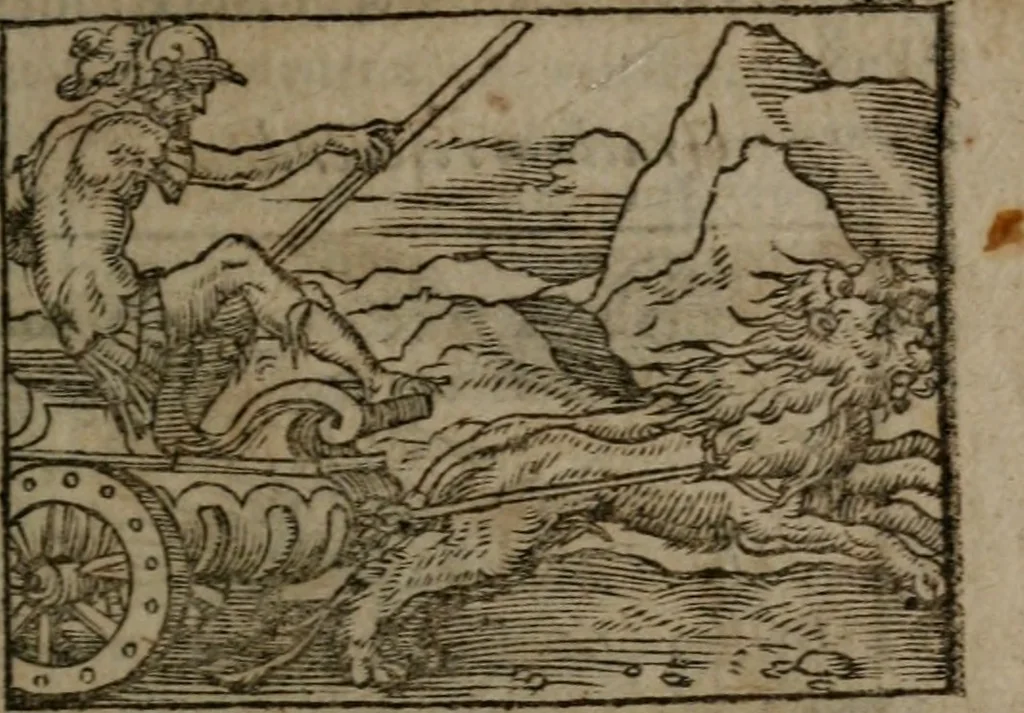 An illustration from Clariss. viri Dn. Andreae Alciati Emblematum libri duo : aucti & restituti, & perelegantibus figuris illustrati, cum succinctis commentariolis ..., 1639, leaf 26
