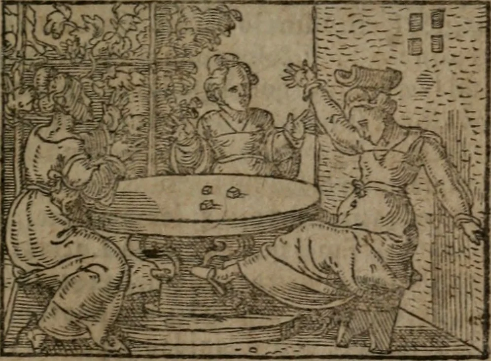 An illustration from Clariss. viri Dn. Andreae Alciati Emblematum libri duo : aucti & restituti, & perelegantibus figuris illustrati, cum succinctis commentariolis ..., 1639, leaf 90
