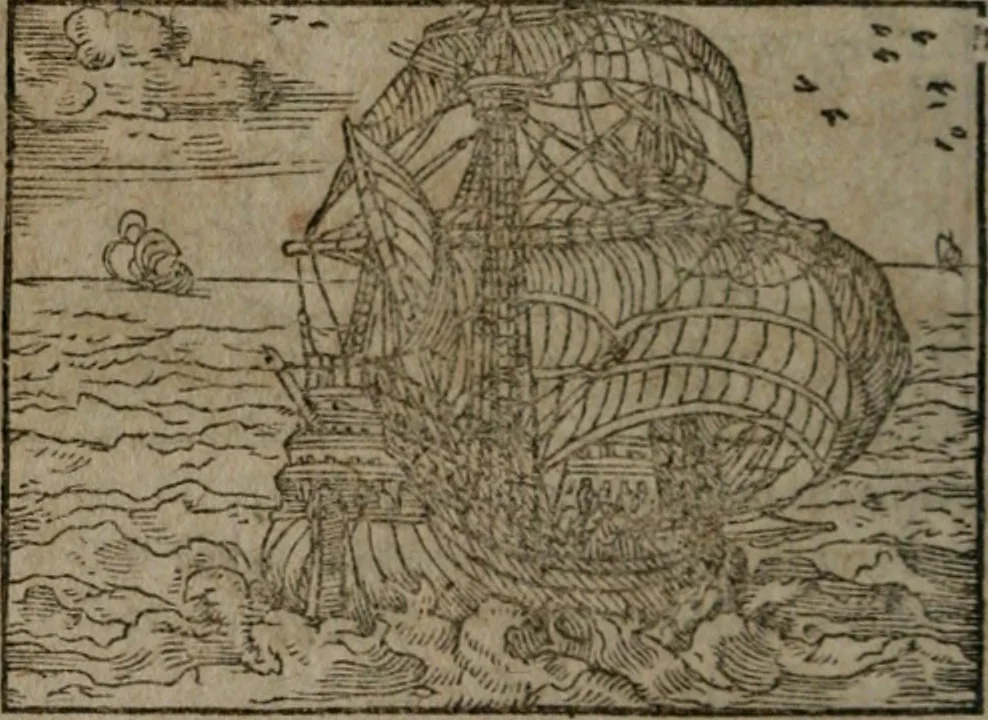 An illustration from Clariss. viri Dn. Andreae Alciati Emblematum libri duo : aucti & restituti, & perelegantibus figuris illustrati, cum succinctis commentariolis ..., 1639, leaf 93