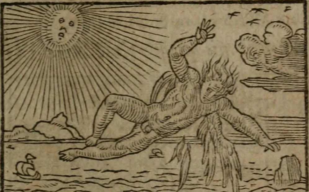 An illustration from Clariss. viri Dn. Andreae Alciati Emblematum libri duo : aucti & restituti, & perelegantibus figuris illustrati, cum succinctis commentariolis ..., 1639, leaf 98