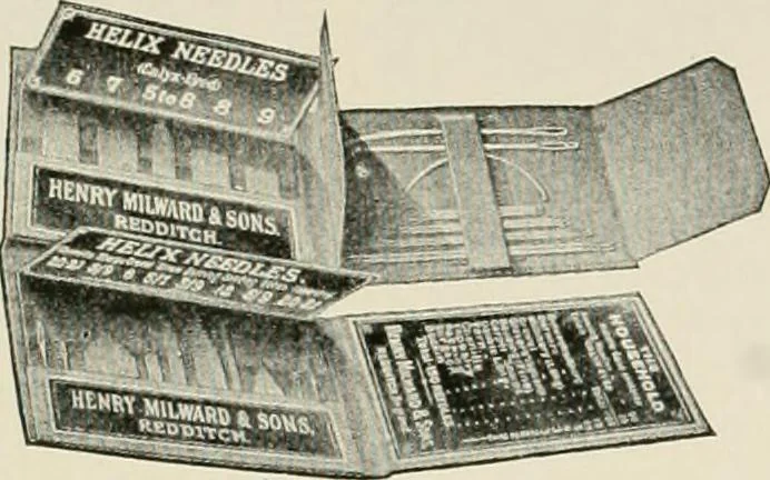 An illustration from Clark's O. N. T. book of needlework;, 1916, leaf 101