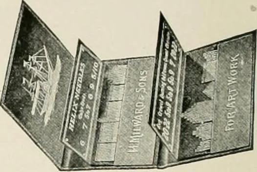An illustration from Clark's O. N. T. book of needlework;, 1916, leaf 101