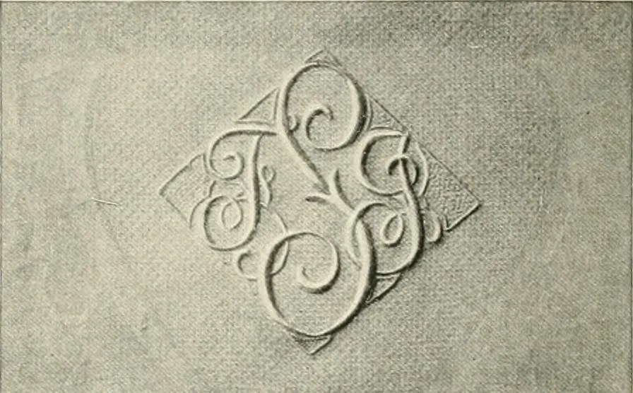 An illustration from Clark's O. N. T. book of needlework;, 1916, leaf 19