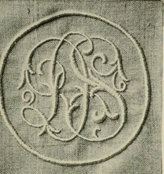 An illustration from Clark's O. N. T. book of needlework;, 1916, leaf 20