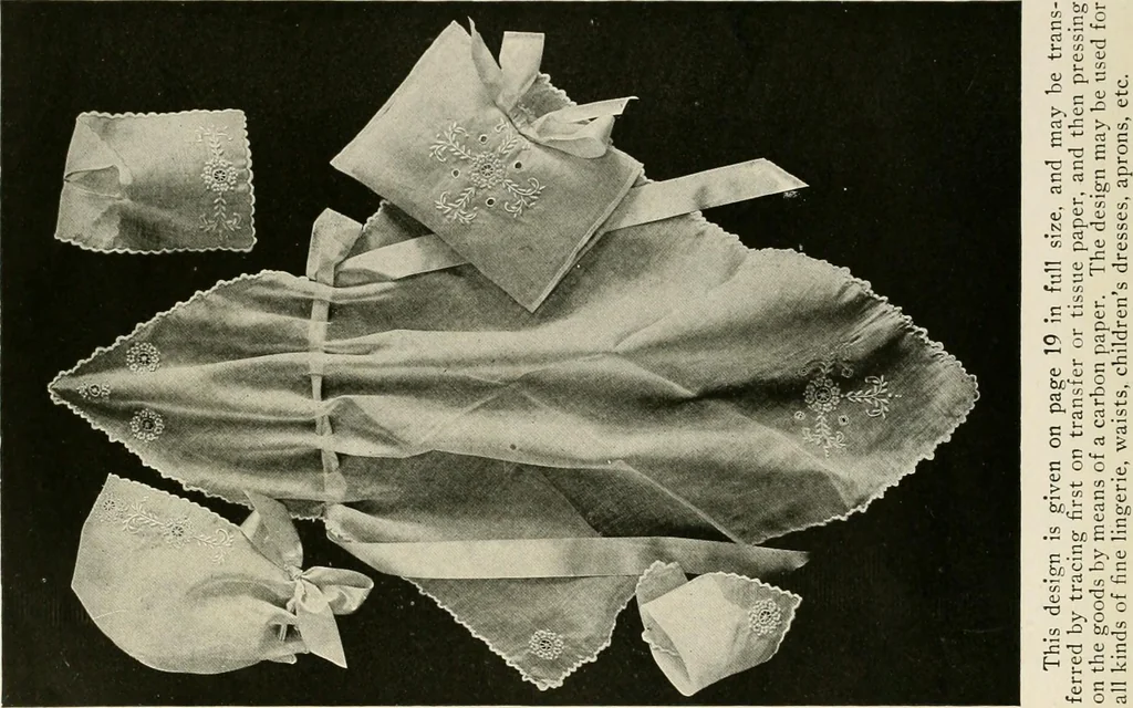 An illustration from Clark's O. N. T. book of needlework;, 1916, leaf 25