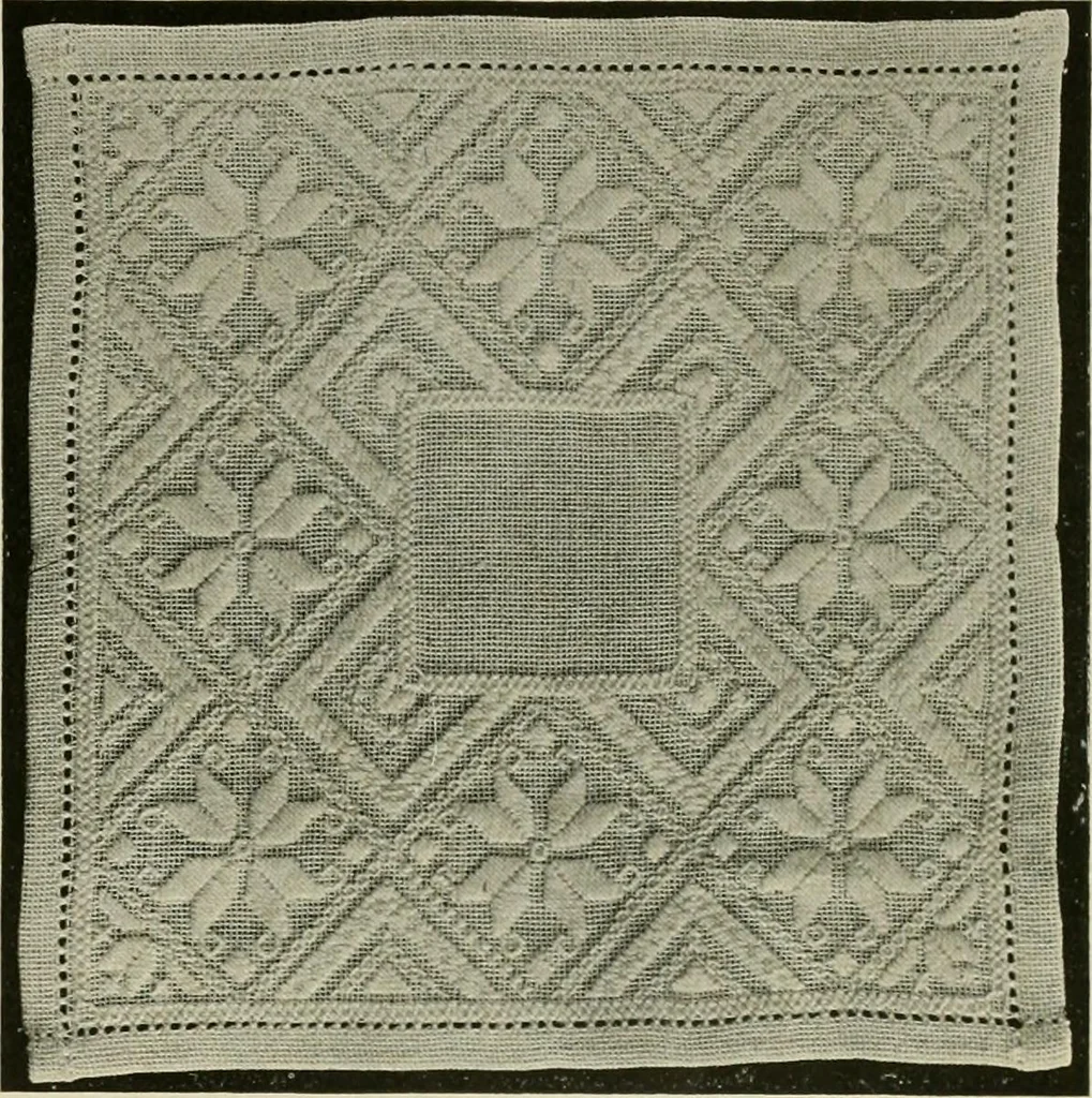 An illustration from Clark's O. N. T. book of needlework;, 1916, leaf 34