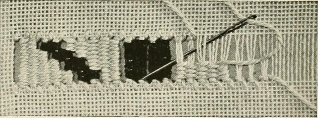 An illustration from Clark's O. N. T. book of needlework;, 1916, leaf 37