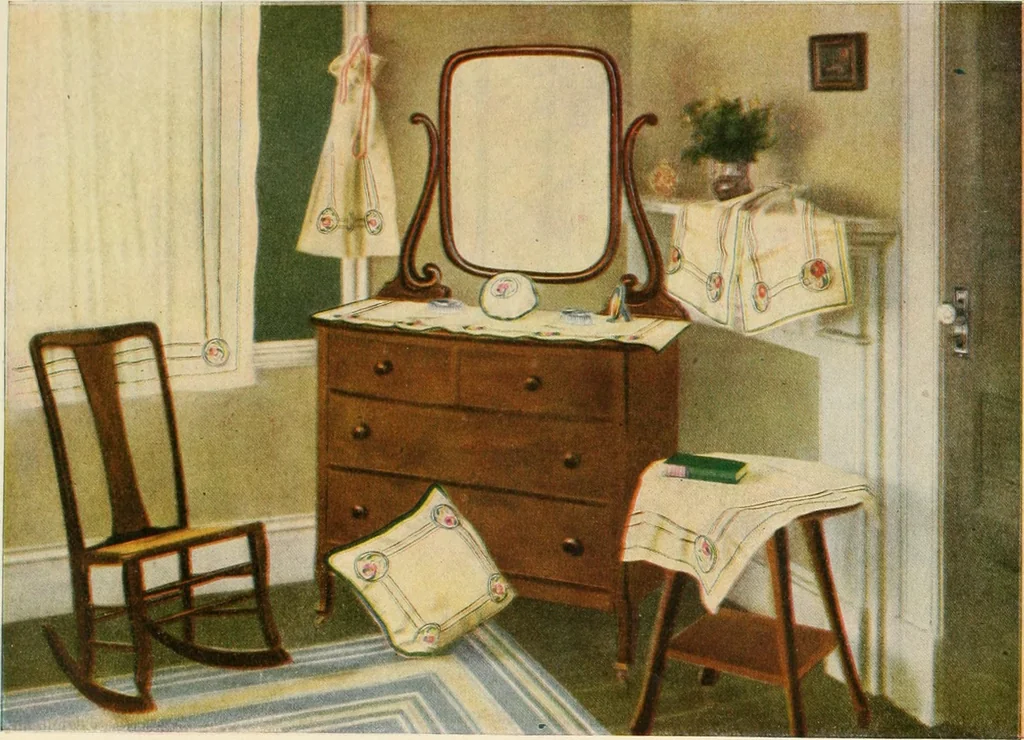 An illustration from Clark's O. N. T. book of needlework;, 1916, leaf 41