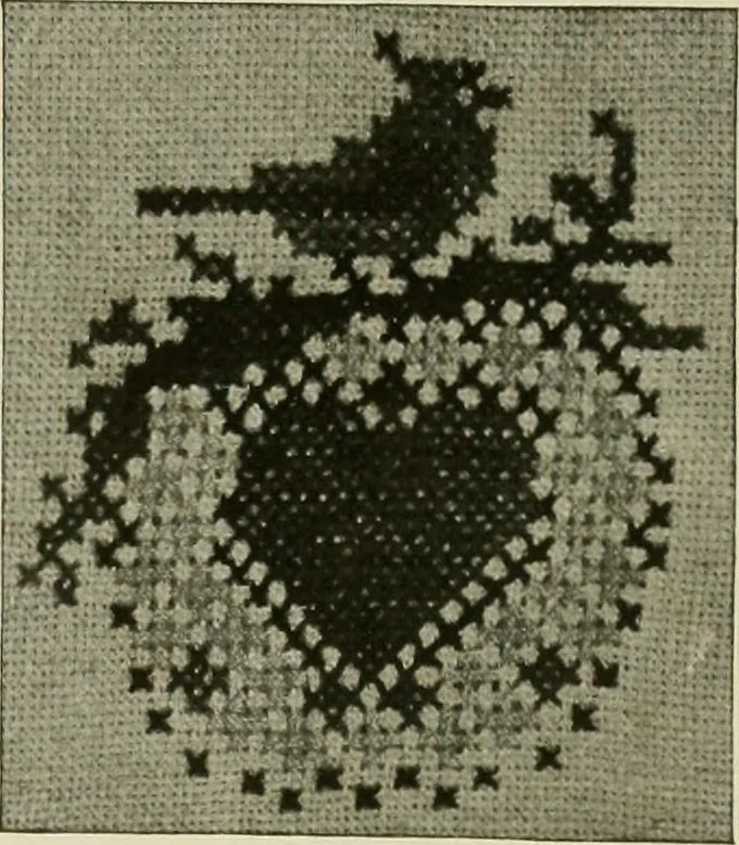 An illustration from Clark's O. N. T. book of needlework;, 1916, leaf 42
