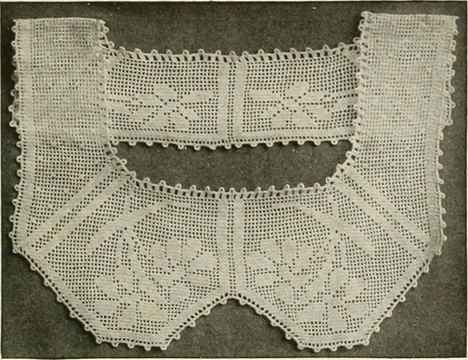 An illustration from Clark's O. N. T. book of needlework;, 1916, leaf 61
