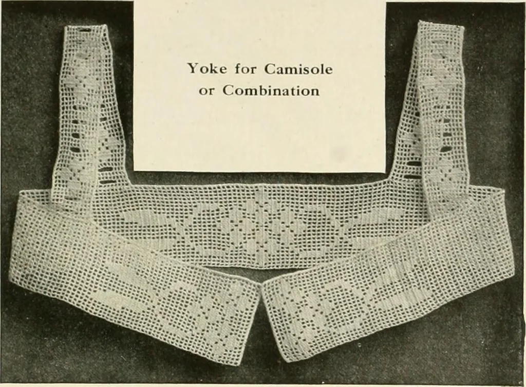 An illustration from Clark's O. N. T. book of needlework;, 1916, leaf 63