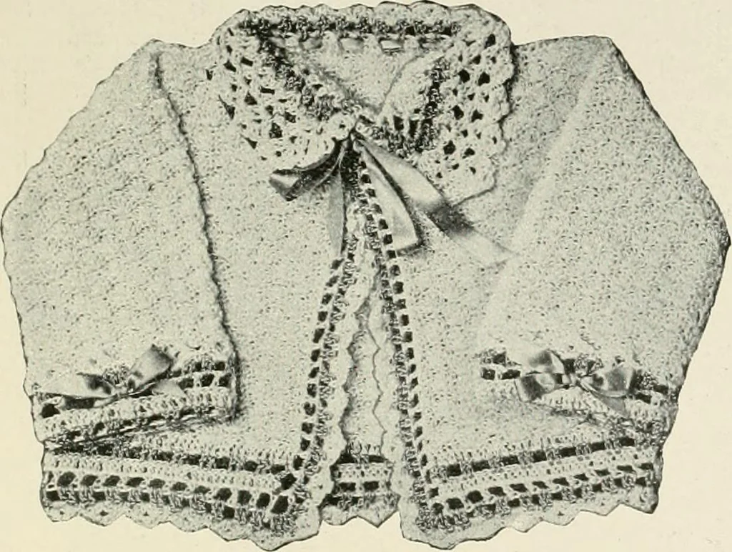 An illustration from Clark's O. N. T. book of needlework;, 1916, leaf 75