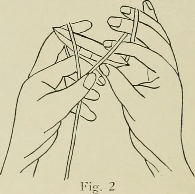 An illustration from Clark's O. N. T. book of needlework;, 1916, leaf 80