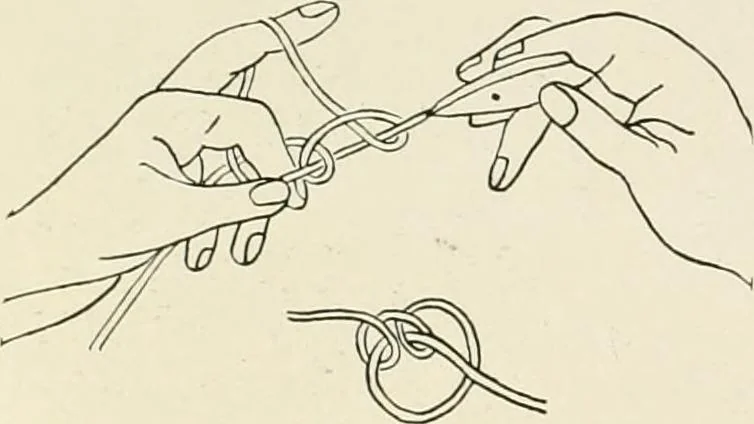 An illustration from Clark's O. N. T. book of needlework;, 1916, leaf 81