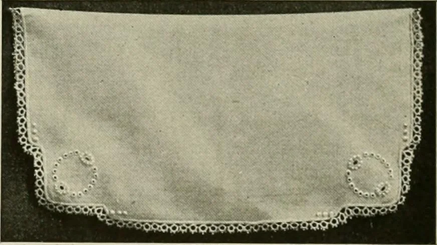 An illustration from Clark's O. N. T. book of needlework;, 1916, leaf 84