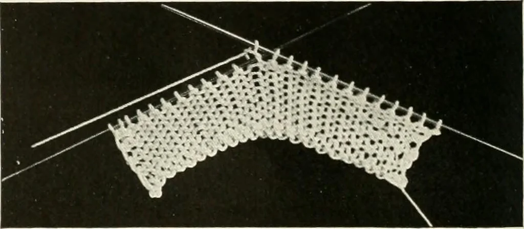 An illustration from Clark's O. N. T. book of needlework;, 1916, leaf 89