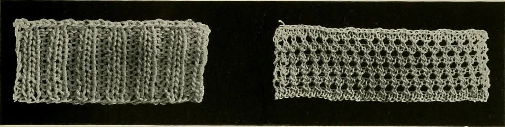 An illustration from Clark's O. N. T. book of needlework;, 1916, leaf 90