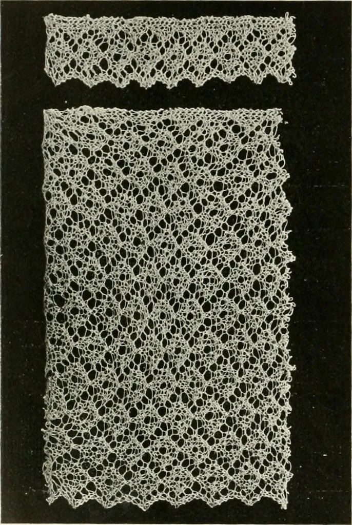 An illustration from Clark's O. N. T. book of needlework;, 1916, leaf 91