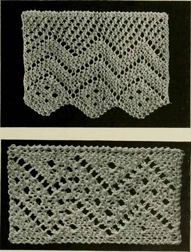 An illustration from Clark's O. N. T. book of needlework;, 1916, leaf 92