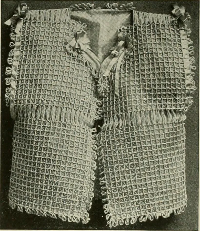 An illustration from Clark's O. N. T. book of needlework;, 1916, leaf 94