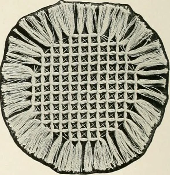 An illustration from Clark's O. N. T. book of needlework;, 1916, leaf 95