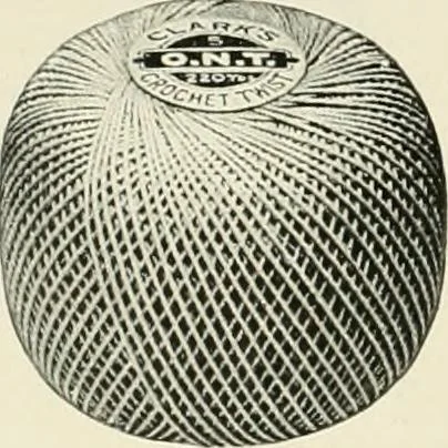 An illustration from Clark's O. N. T. book of needlework;, 1916, leaf 97