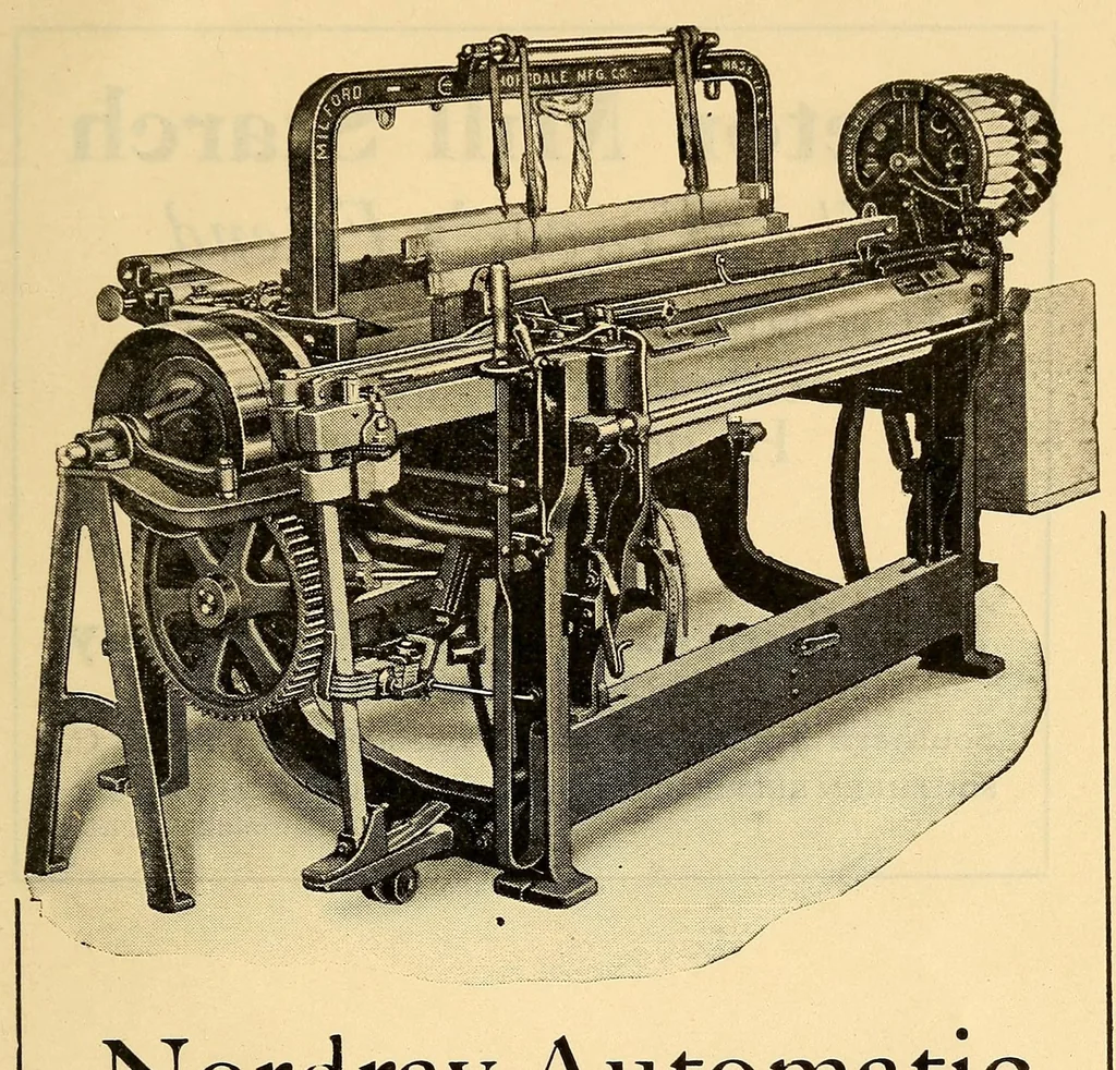 An illustration from Clark's weave room calculations;, 1920, leaf 199