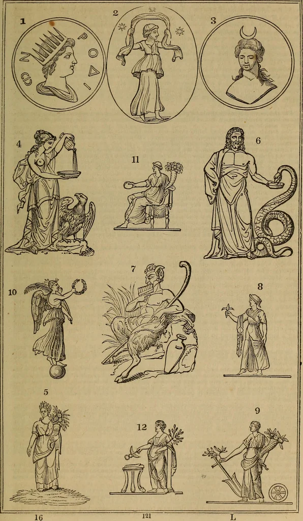 An illustration from Classical antiquities;, 1843, leaf 152