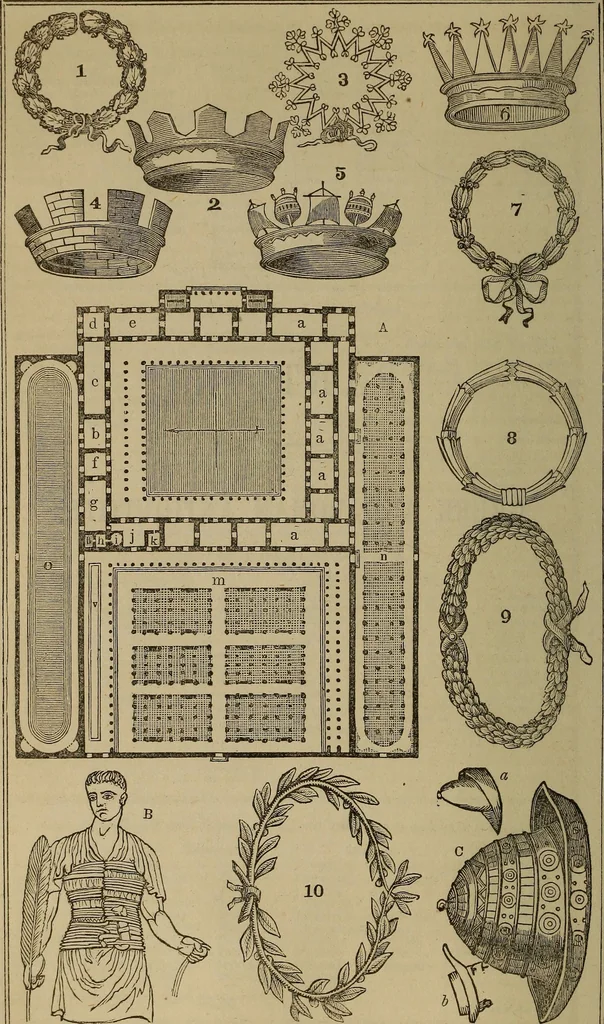 An illustration from Classical antiquities;, 1843, leaf 173