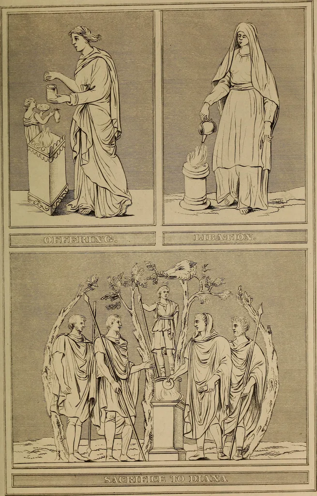 An illustration from Classical antiquities;, 1843, leaf 204