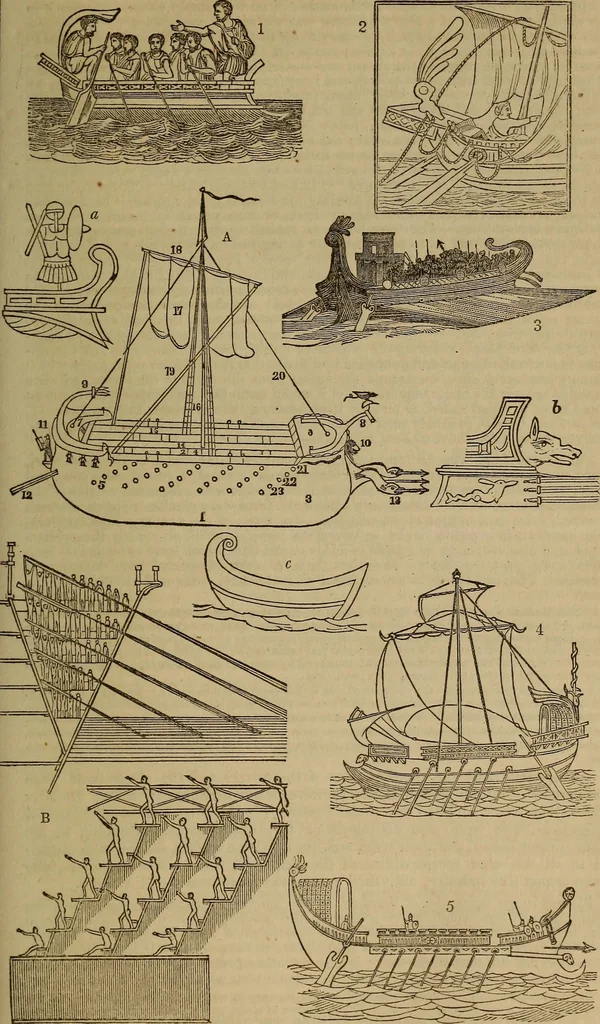 An illustration from Classical antiquities;, 1843, leaf 238