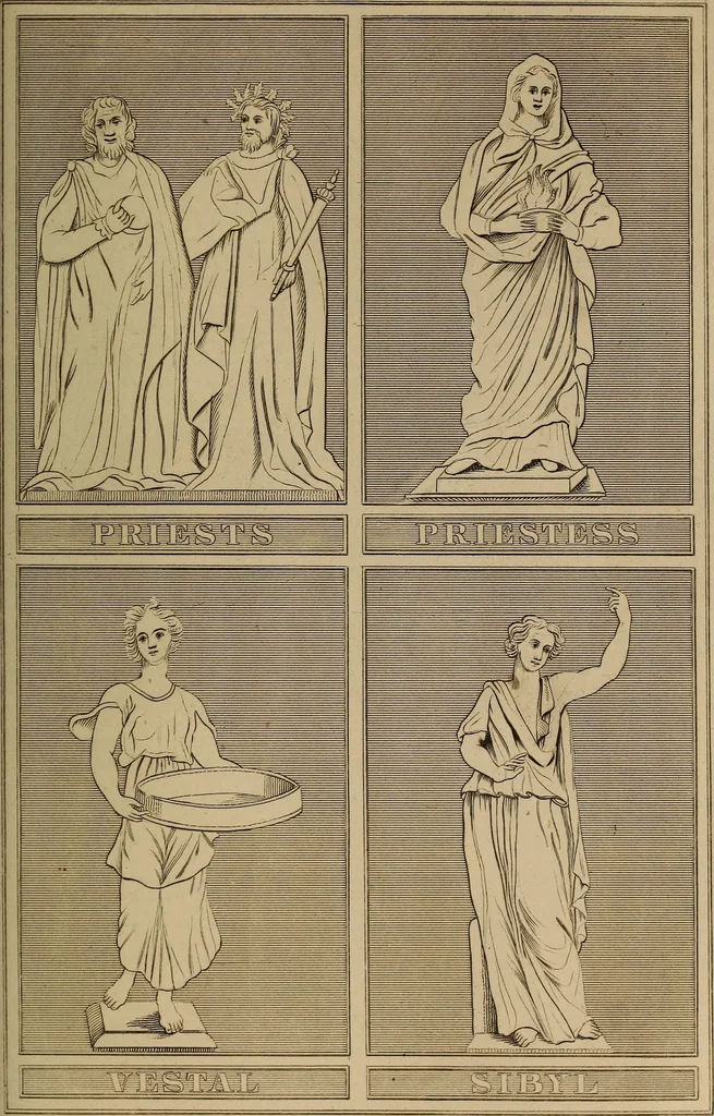 An illustration from Classical antiquities;, 1843, leaf 274