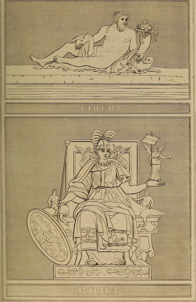 An illustration from Classical antiquities;, 1843, leaf 36