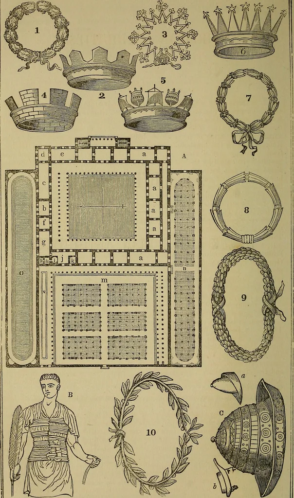 An illustration from Classical antiquities;, 1866, leaf 175