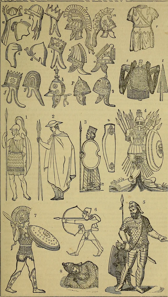 An illustration from Classical antiquities;, 1866, leaf 234