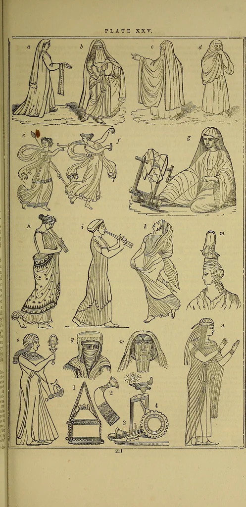 An illustration from Classical antiquities;, 1866, leaf 250