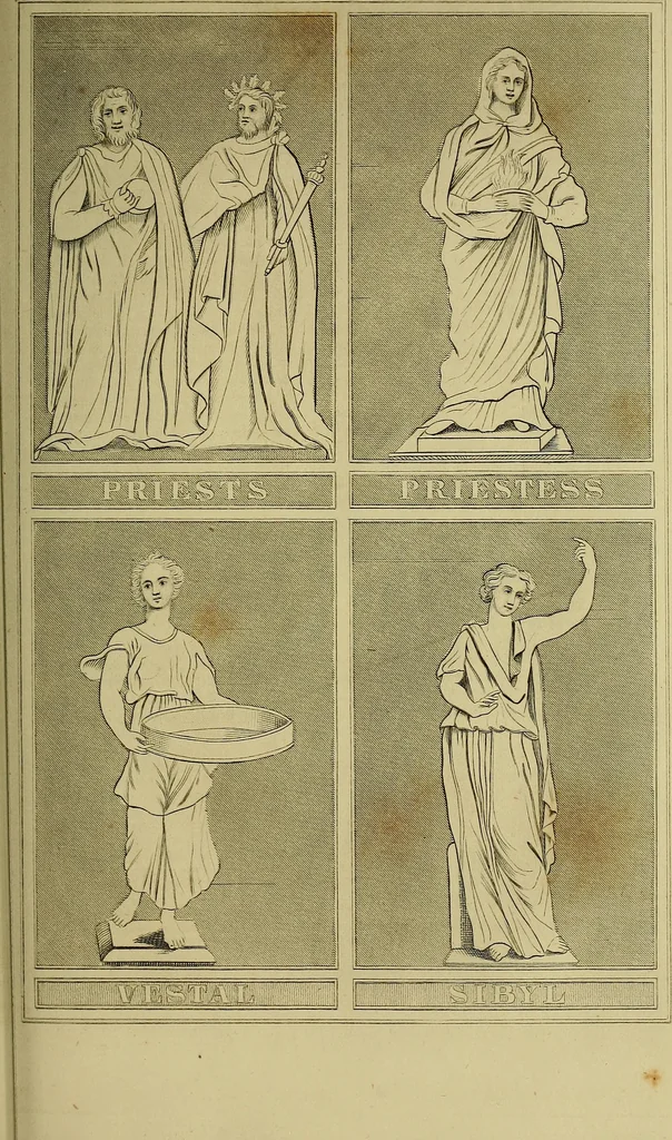 An illustration from Classical antiquities;, 1866, leaf 276